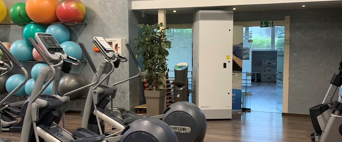 Fitnessstudio Aurich Luftreiniger Purigo T 2200