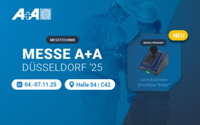 A+A 2025: Innovative Messtechnik live erleben – inklusive Premiere des neuen OmniWear Noise™!